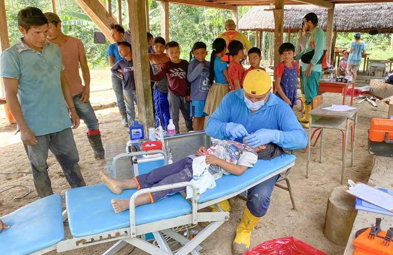Fotografía de Brigadas Médicas Fluviales